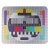 TV Text Pattern Mouse Pad
