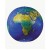 Inflatable Political World Globe