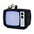 Retro TV Led Keychain