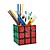 Rubik’s Cube Magnetic Pencil Holder