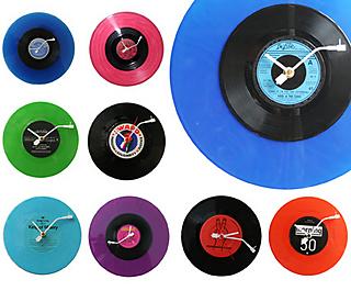 Watch made from vinyl records