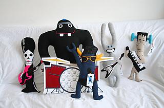 The entire Monsters of Rock band