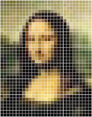 Superpixeled Mona Lisa