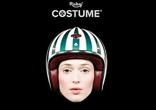 Retro-futuristic helmets inspired by superheroes and Sci-Fi characters 
