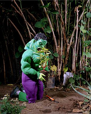 The Hulk always had a green thumb