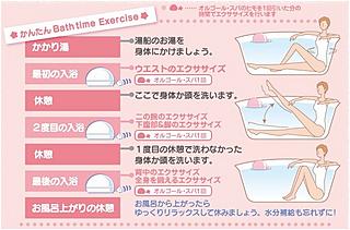 Some exercises you can practice in the tub with Orgel Spa