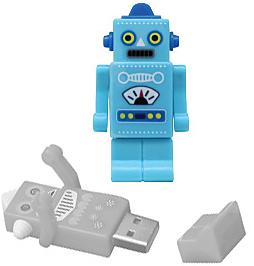 Robot USB in blue