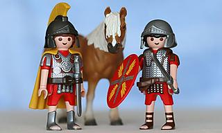 Egyptian Pharaoh, one of the latest Playmobil releases