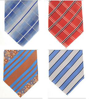Several Pillow Tie models