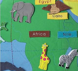 Match the animals with different African countries