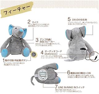  Kuchi-Paku Animal Speaker's Features