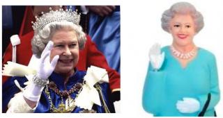Looks just like the real queen