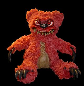 We introduce you the Zombie Teddy Bear, isn’t he cute?