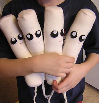 Tampon Dolls by Heidy Kenney