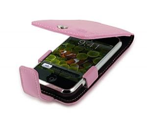 Rabbit Fur mobile phone jacket, pink of course