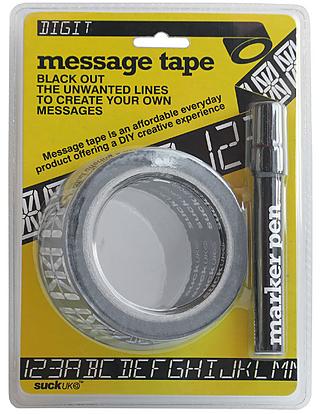 Non stop messaging with this digital tape
