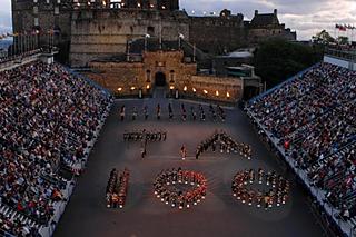 Military Tatto Show at Edinburgh Castle. Foto: Edinburgh Military Tattoo.