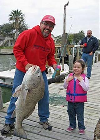 Kirk Swann and his daughter Phoebe landed another huge catch in January