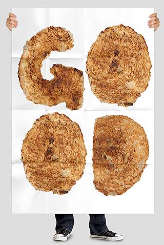 Toasted bread font