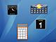 Apple’s "Dashboard" widgets are also gadgets