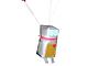 Robot wearing a parachute 