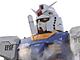 Impressive replica of a Gundam robot 