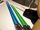 A perfect replica of the Star Wars Lightsaber 