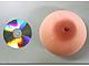 Its size corresponds to a G-cup bra size