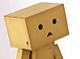 There is someone hidden underneath Danbo