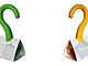 Two colors available: green and yellow
