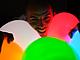 Use a piece of latex to create a light show