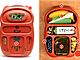 Each lunch box has 6 compartments in different sizes