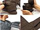 Its ears and tail are used as tabs for the zipper