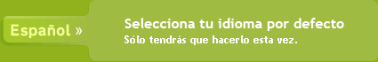 Elegir idioma español