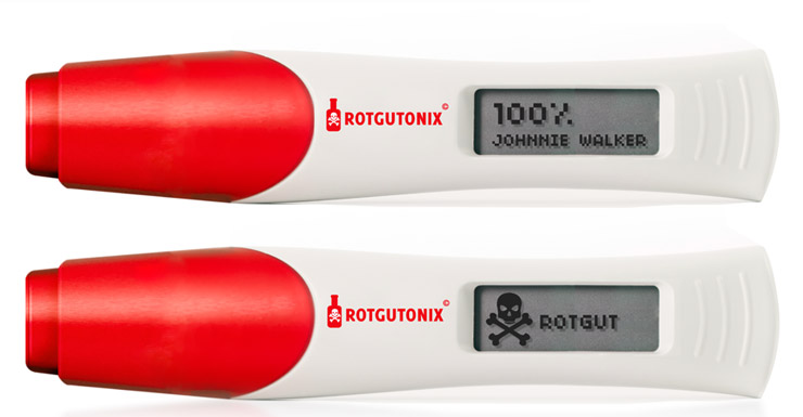 Rotgutonix Chemical Sensor checks alcohol quality