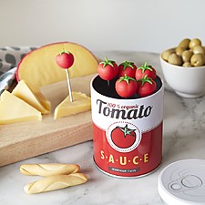 Fourchettes à apéritif en forme de tomates
