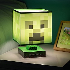 Lampe Minecraft en forme de Creeper