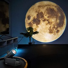 Mini-projecteur de la lune et de la planète Terre