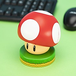 Lampe en forme de champignon de Super Mario