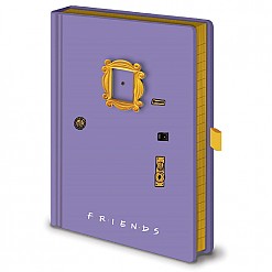 Cahier en forme de porte lilas de Friends