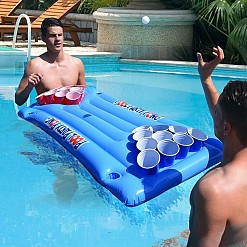 Beer pong gonflable