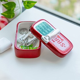Boîte à bijoux originale en forme de boîte à sardines