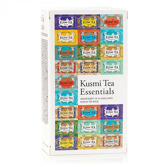 24 sachets de gaze de douze variétés de thé