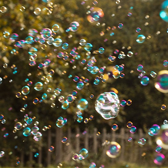 Des centaines de bulles par minute