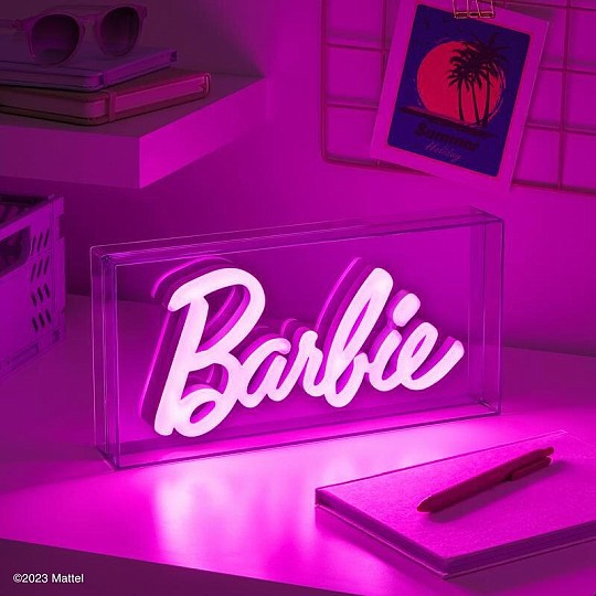 Lampe néon Barbie