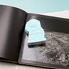 Bleu en forme d'astronaute et parfumé aux agrumes