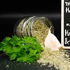 Sel de mer avec ail et persil