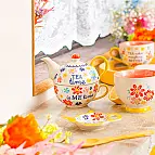 Deux en un : théière et tasse