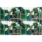 Vitesse d'obturation de 1/100 de seconde avec des intervalles d'exposition de 0,22 seconde par image