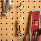 Porte-clés multi-outils en forme de clé à molette